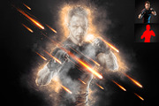 Burn Spark Effect Photoshop Action, a Brushes & More by MRI STUDIO (Thumbnail 3 of 13)