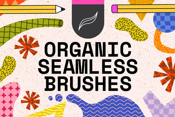 Procreate Organic Seamless Brushes preview 7