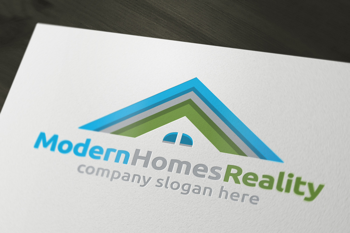 Modern Homes, a Branding & Logo Template by dm243 (Photo 3 of 3)