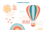 Sky Ways Illustration Collection, a Decorative Illustration by hellojenrich (Thumbnail 9 of 12)