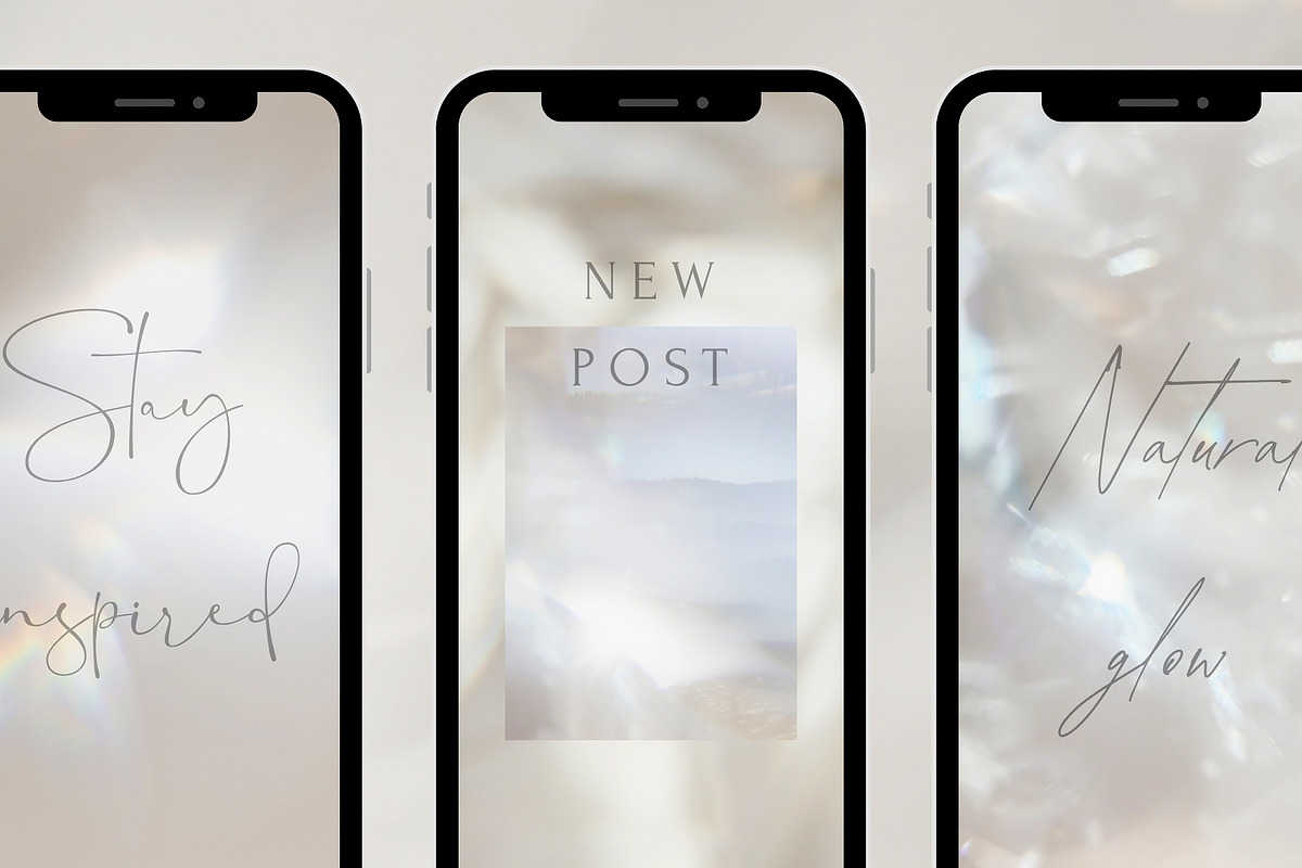 60 Ethereal Light Backgrounds Bundle, an Abstract Photo by Allure Art (Photo 17 of 31)