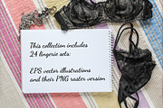 Lingerie Collection, an Illustration by tamara.comotomka (Thumbnail 7 of 7)