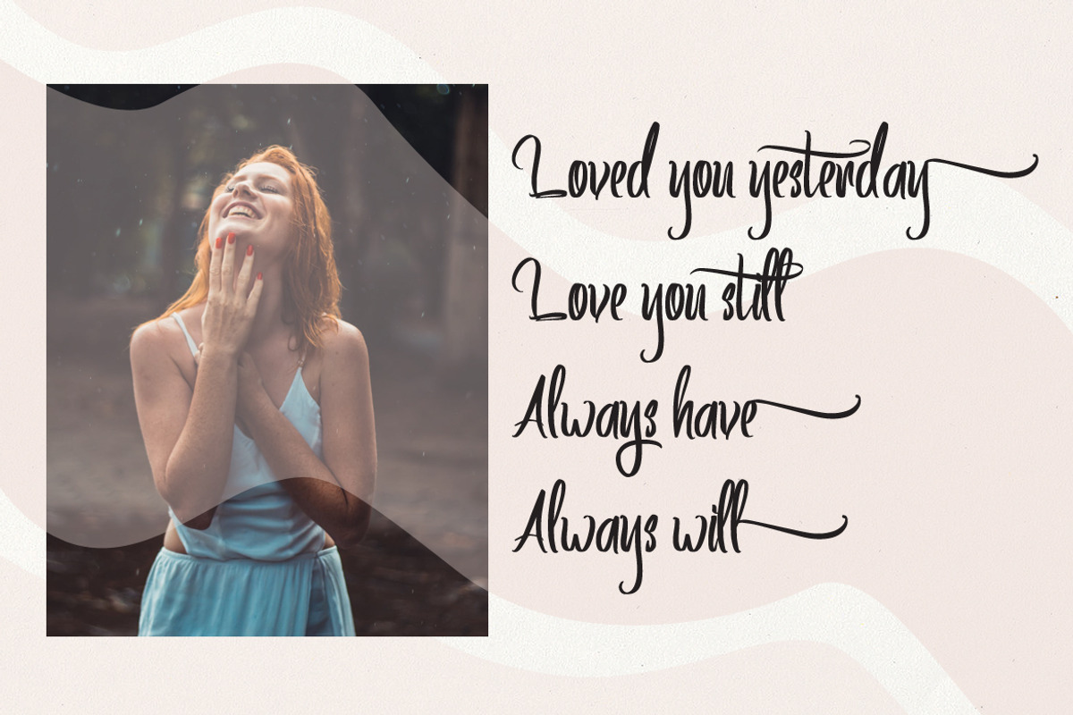 Artics Snow - Handwritten Font preview 6