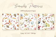 Autumn Time 2. Watercolor collection, a Decorative Illustration by Elena Medvedeva (Thumbnail 6 of 14)