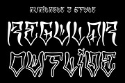 Teenage Riot, a Blackletter Font by TeenageFoundry (Thumbnail 4 of 10)