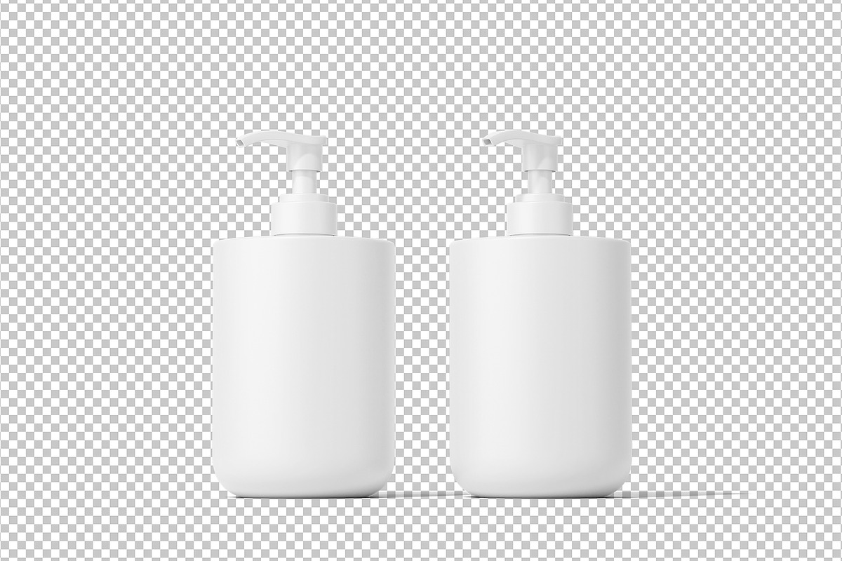Cosmetic Pump Bottle Mockup, a Cups & Container Mockup by Akebareee (Photo 2 of 3)