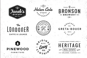 10 Logo/Badge Templates Vol.3