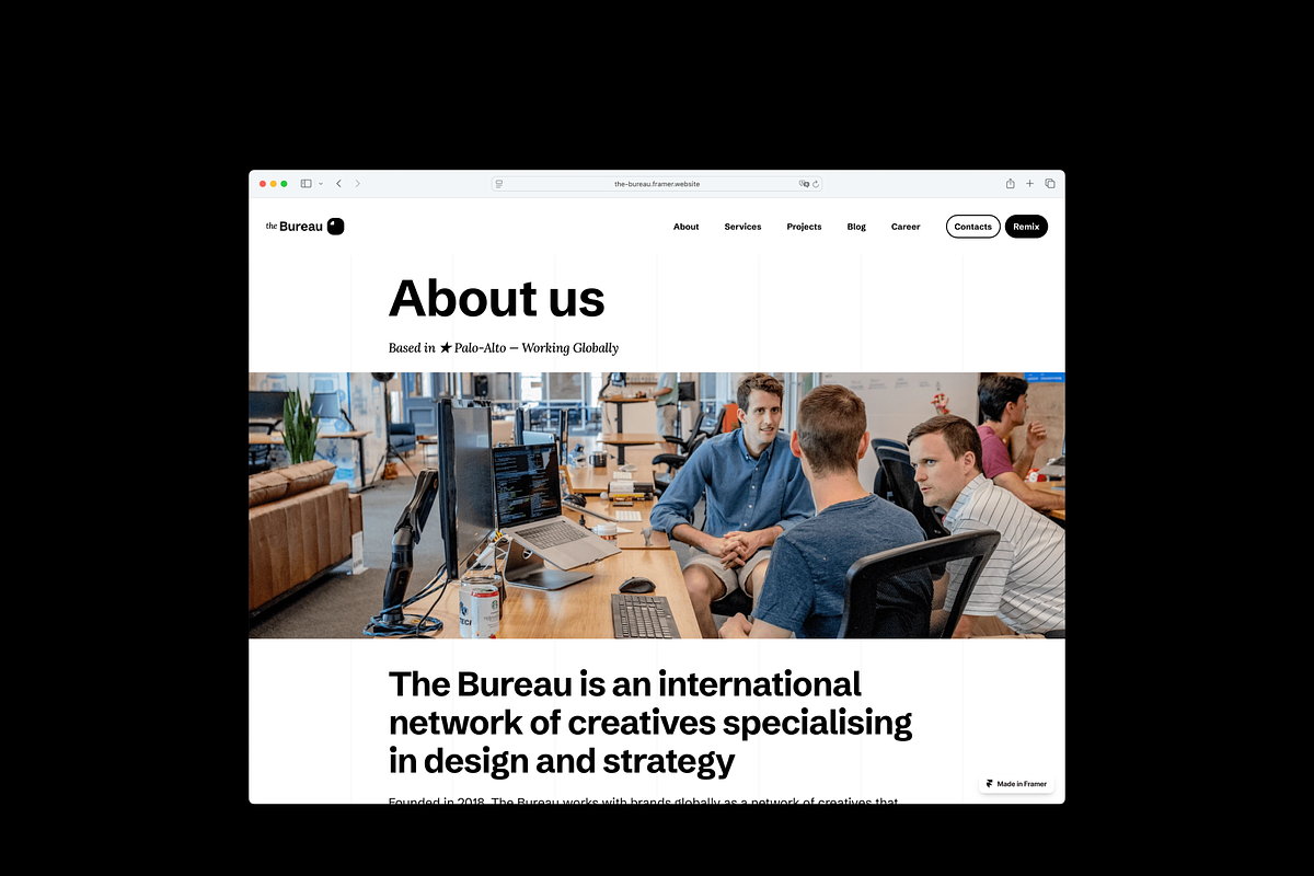 The Bureau — Template For Agencies, a Landing Page Template by Pixsellz (Photo 5 of 5)