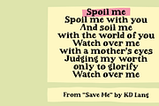 Spoil me - please!, a Font by pizzadudedotdk (Thumbnail 5 of 8)