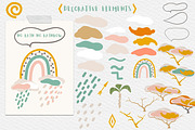 Safari Baby Abstract Rainbows, an Animal Illustration by Cat In Colour (Thumbnail 8 of 9)
