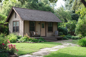 Small accessory dwelling unit locate, a Photo by Pavel_design