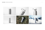 S. Steel 20 oz. Water Bottle Mockup, a Product Mockup by creatsy5 (Thumbnail 2 of 12)