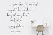 Bestlove, a Handwritten Font by Sulthan Studio (Thumbnail 2 of 9)