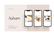 Auburn Social Media Pack, a Social Media Template by Studio Standard (Thumbnail 1 of 15)