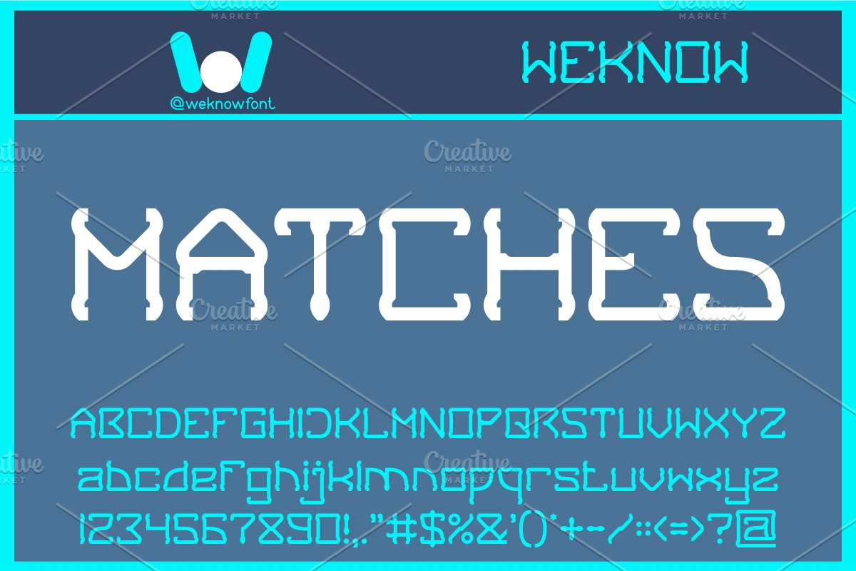 Giraffe font, a Font by weknow (Photo 3 of 5)