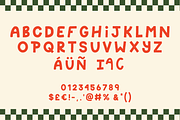 Retro foodie Handdrawn Font Kimchi, a Font by Courtney Flannagan Design (Thumbnail 3 of 9)
