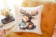 Cute Christmas Moose Sublimation, a Graphic by designcity5 (Thumbnail 5 of 5)