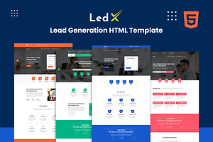 Ledx - Lead Generation HTML Template