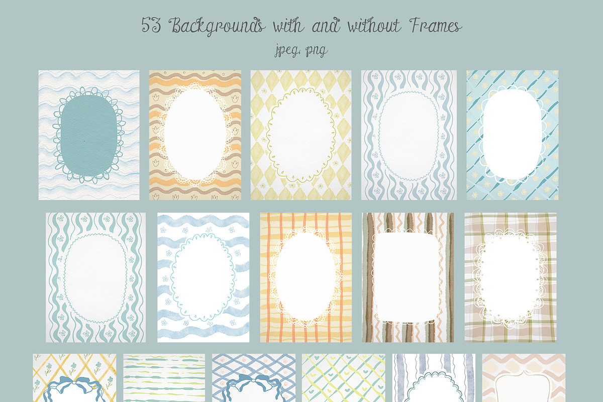 Cottagecore Easter. Hand-Drawn Art., a Seasonal Illustration by Designwork (Photo 8 of 12)