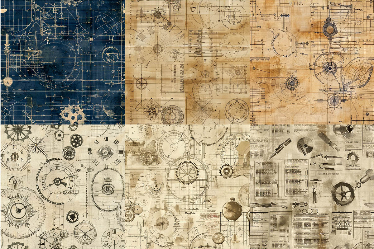 Steampunk Catalog Textures, a Texture Illustration by DreamPrint404 (Photo 4 of 5)