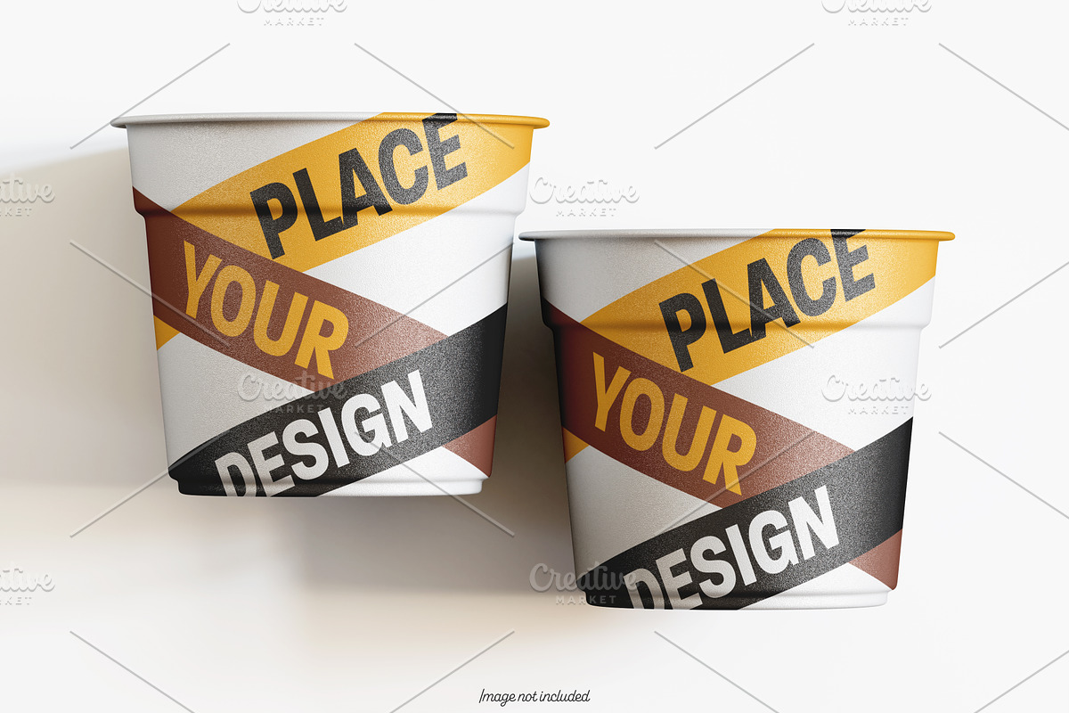 Realistic Cup ice cream mockup V2, a Cups & Container Mockup by Ambo Ampeng (Photo 4 of 26)