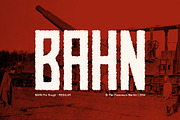 BAHN Pro Rough - REGULAR, a Sans Serif Font by MARTINI Type Designer (Thumbnail 1 of 5)