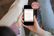 Baby Shower Invitation Template, an Invitation Template by SimoDigitalArt (Thumbnail 4 of 10)