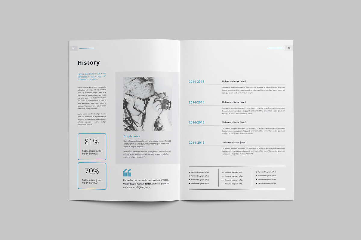 Company profile, a Brochure Template by Tanber Hossen (Photo 7 of 13)