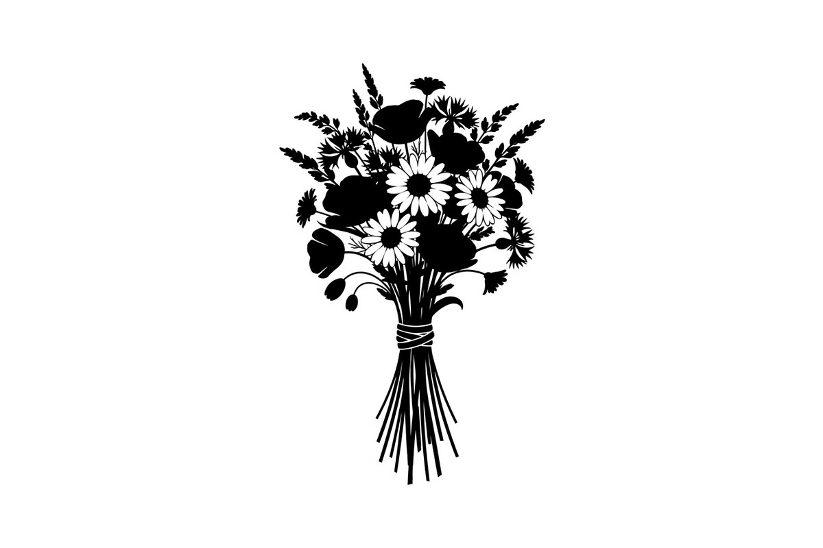 Floral Bouquet SVG Bundle, an Illustration by Designs_River (Photo 26 of 31)