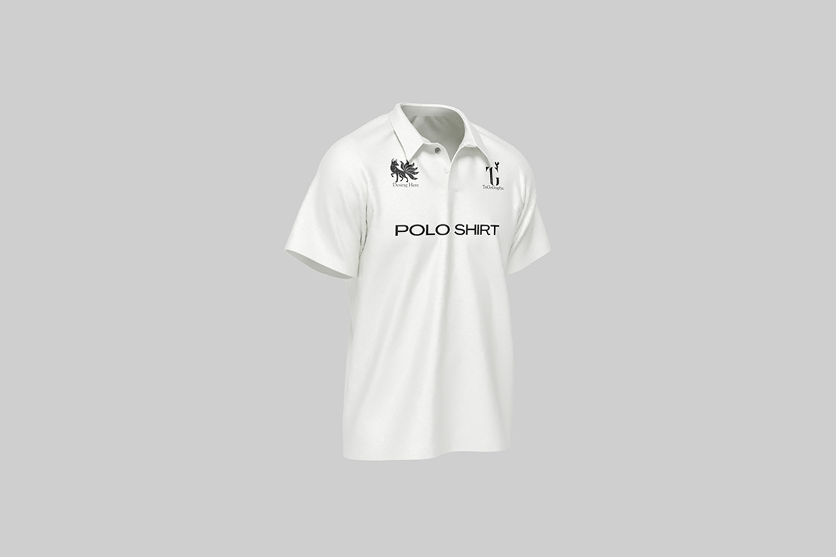 Polo Shirt Mockup, a Shirt Mockup by Pikachudesign (Photo 4 of 5)