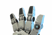 Robot Hand Low Poly PBR, an Object 3D Model by Daniel Mikulik (Thumbnail 6 of 14)
