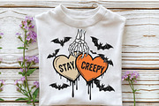 Stay Creepy PNG, an Illustration by Craft Nest (Thumbnail 4 of 7)