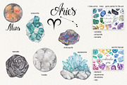 Birthstones Planets Zodiac Crystals, an Illustration by Alena Solonshchikova (Thumbnail 3 of 13)