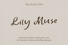 Lily Muse Handwritten Font