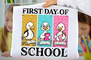 First Day Of School PNG, a Seasonal Illustration by Canvas Craft (Thumbnail 1 of 5)