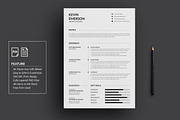 Resume/CV, a Resume Template by deviserpark (Thumbnail 1 of 5)