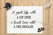 Chocolate Milky (Script And Slab), a Script Font by FHFont (Thumbnail 3 of 11)