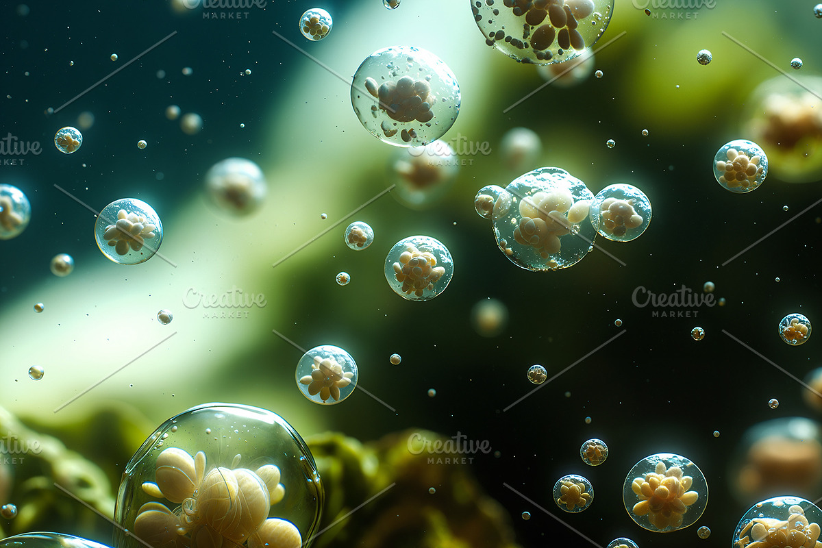 52 Fictional Microscopic Organisms, an Abstract Photo by h.utomo (Photo 33 of 52)