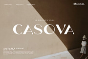 Casova, a Serif Font by khurasan (Thumbnail 1 of 5)