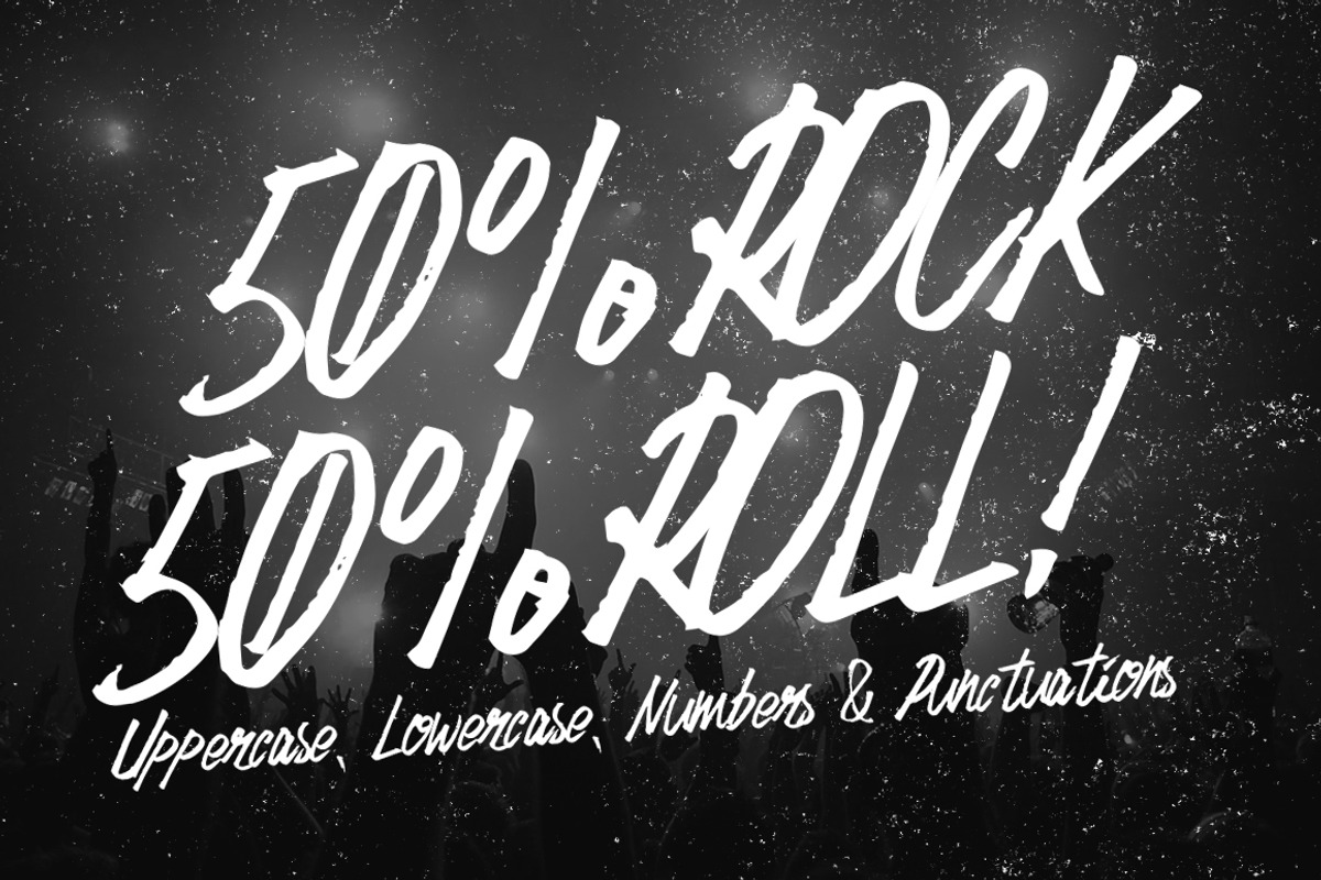 Scamfuk Typeface preview 2