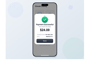 Mobile payment confirmation for, a Technology Illustration by ZinetroN