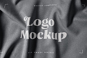 Close-Up Fabric Print Logo Mockup, an Apparel Mockup by veila.me (Thumbnail 1 of 4)