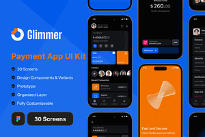 Glimmer - Payment App UI Kit