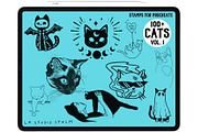 Bundle Animals & Insects -Stamp Sets, a Brush Add-On by LA Studio Sthlm (Thumbnail 8 of 15)
