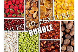 10 Food texture - BUNDLE