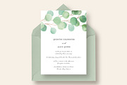 Dreamy Eucalyptus Wedding Suite, an Invitation Template by Knotted Design (Thumbnail 2 of 6)
