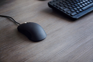 Black mouse stock photo containing mouse and black