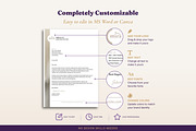 Letterhead Templates 6 Designs Word, a Stationery Template by B2 Studio (Thumbnail 11 of 18)