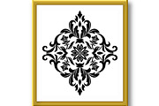 Damask graphic ornament. Floral, an Object Graphic by RODINA (Thumbnail 2 of 3)