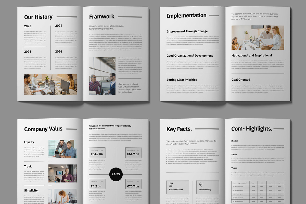 Whitepaper Brochure, a Brochure Template by ContestDesign (Photo 3 of 4)